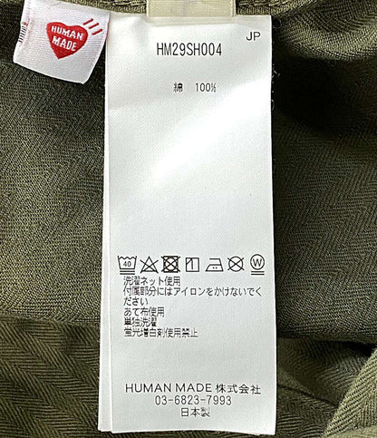 HUMAN MADE シャツジャケット MILITARY SHIRT 25SS HM29SH004 メンズ SIZE XL ヒューマンメード