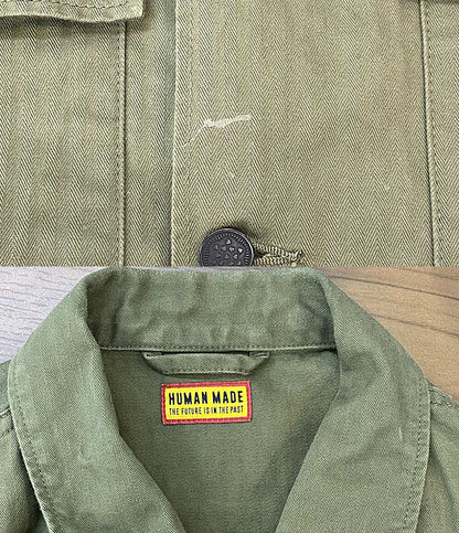 HUMAN MADE シャツジャケット MILITARY SHIRT 25SS HM29SH004 メンズ SIZE XL ヒューマンメード