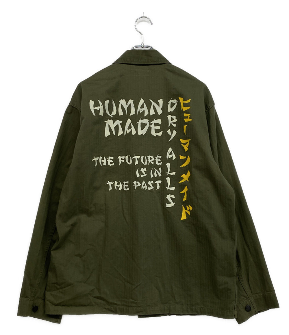 HUMAN MADE シャツジャケット MILITARY SHIRT 25SS HM29SH004 メンズ SIZE XL ヒューマンメード