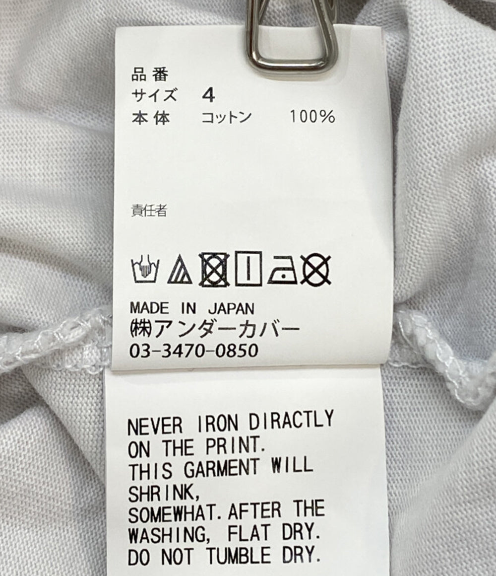 UNDERCOVER×Wasted Youth ウェイステッドユース 半袖Ｔシャツ フラワープリントTEE 18AW メンズ SIZE 4 アンダーカバー