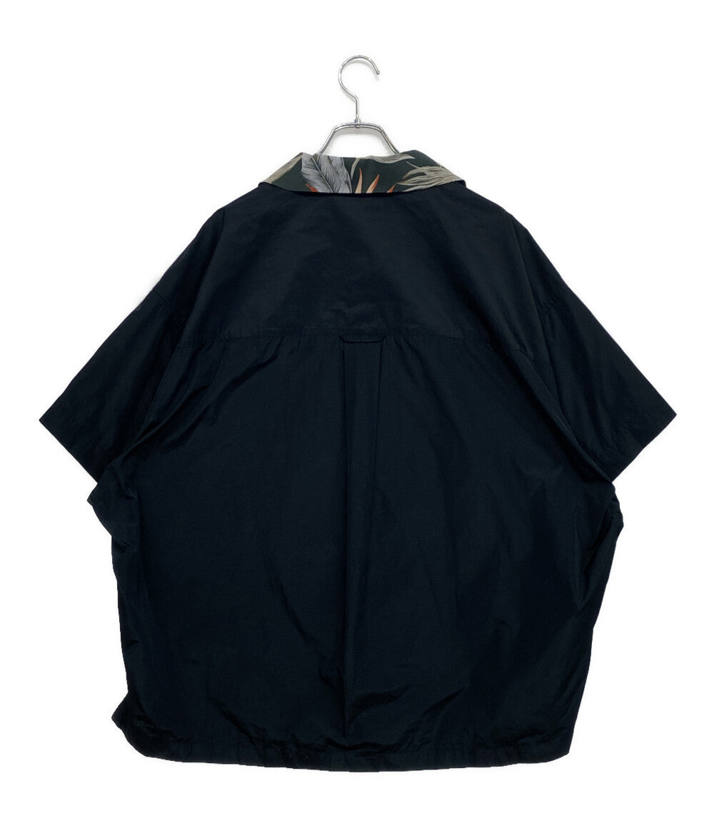 kolor BEACON カラービーコン 襟アロハ柄オープンカラーシャツ 半袖 21SS 21SBM-B04140 メンズ SIZE 1