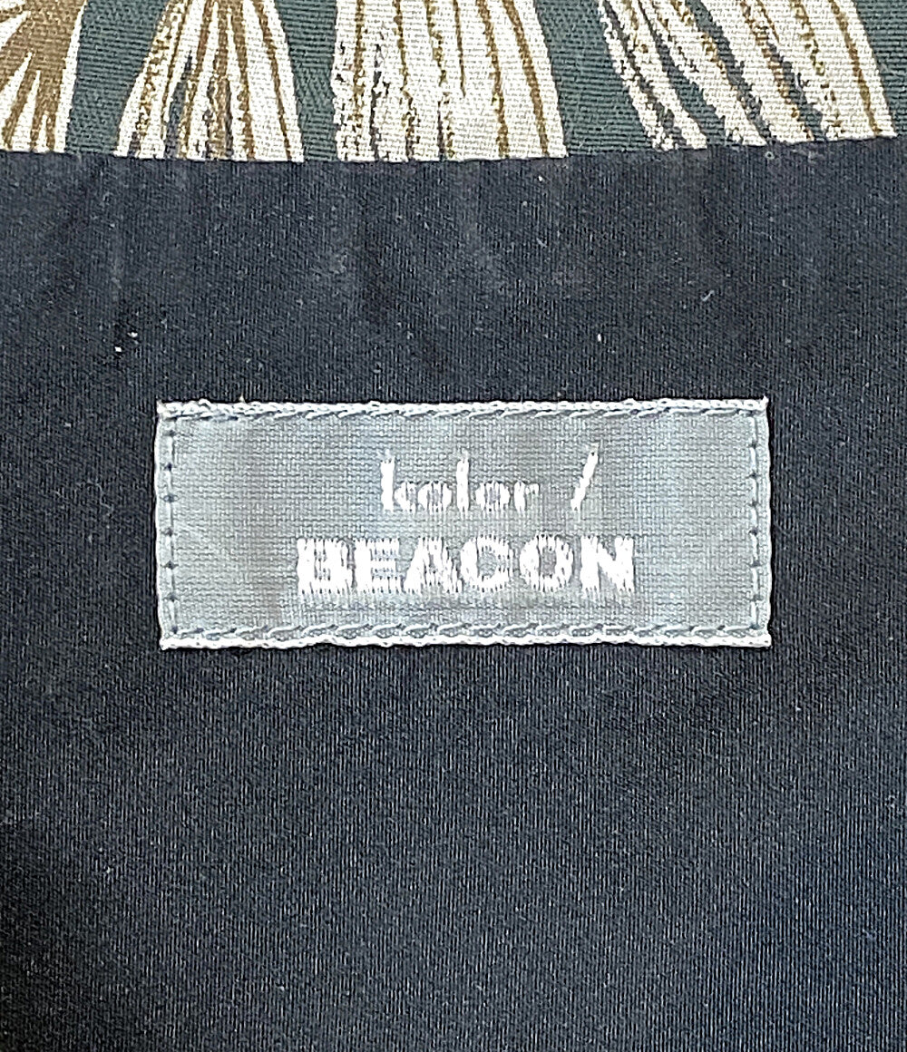 kolor BEACON カラービーコン 襟アロハ柄オープンカラーシャツ 半袖 21SS 21SBM-B04140 メンズ SIZE 1