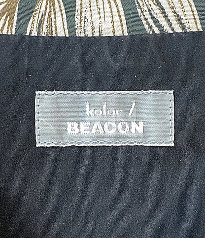 kolor BEACON カラービーコン 襟アロハ柄オープンカラーシャツ 半袖 21SS 21SBM-B04140 メンズ SIZE 1