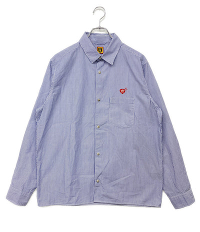 HUMAN MADE 長袖シャツ SNAP BUTTON LS SHIRT メンズ SIZE M ヒューマンメード