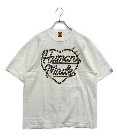 HUMAN MADE 半袖Ｔシャツ ハートロゴプリントTEE メンズ SIZE L ヒューマンメード