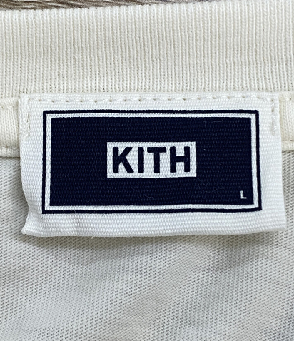 美品 KITH キス 半袖Tシャツ TOKYO GREAT WAVE TEE メンズ SIZE L