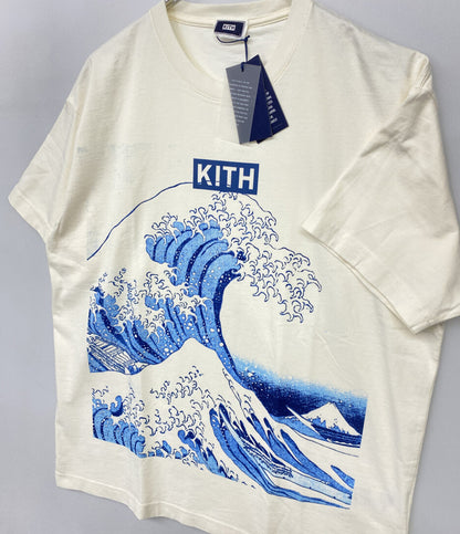 美品 KITH キス 半袖Ｔシャツ TOKYO GREAT WAVE TEE メンズ SIZE L