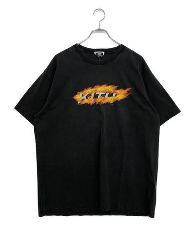 美品 KITH キス 半袖Ｔシャツ ORBIT FLAME VINTAGE TEE メンズ SIZE L