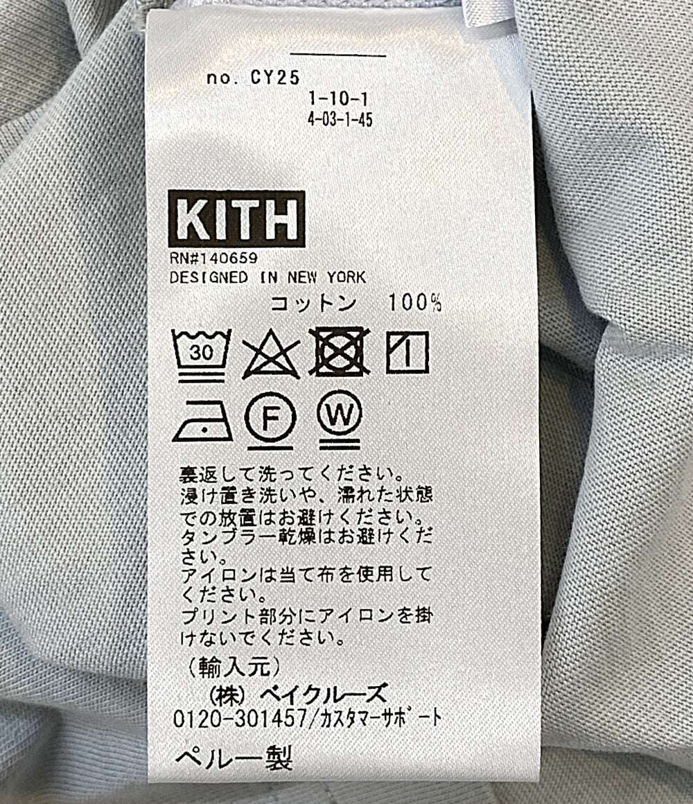 美品 KITH キス 半袖Ｔシャツ CUPID VINTAGE TEE グレー メンズ SIZE L