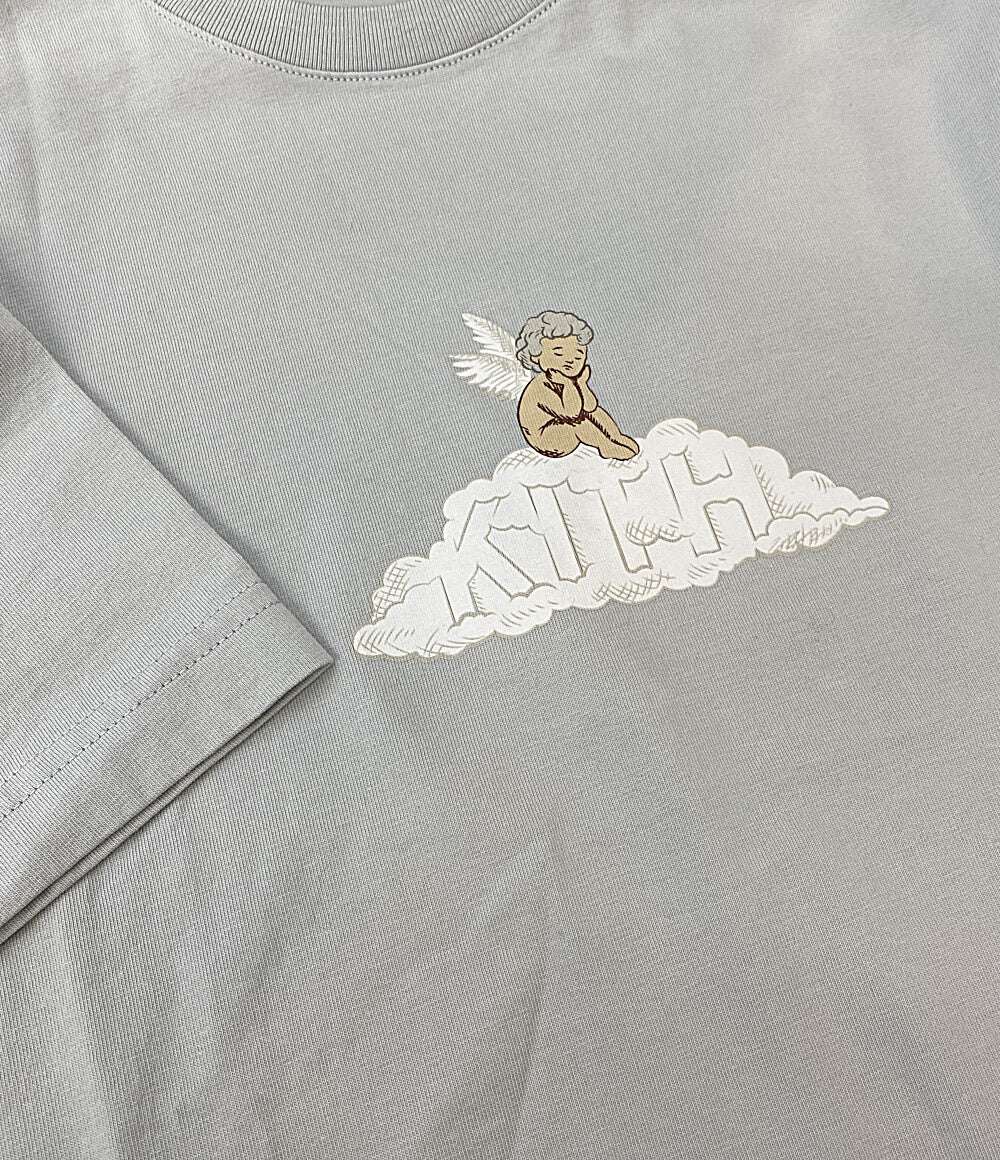 美品 KITH キス 半袖Ｔシャツ CUPID VINTAGE TEE グレー メンズ SIZE L