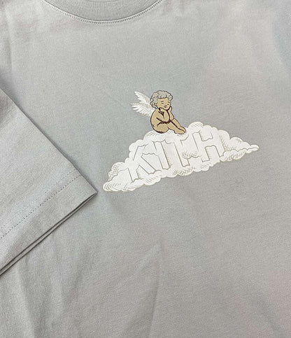 美品 KITH キス 半袖Ｔシャツ CUPID VINTAGE TEE グレー メンズ SIZE L