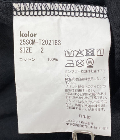 kolor 半袖Ｔシャツ サークルプリントTEE 25SS メンズ SIZE 2 カラー