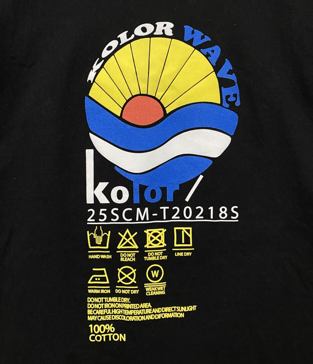 kolor 半袖Tシャツ サークルプリントTEE 25SS メンズ SIZE 2 カラー