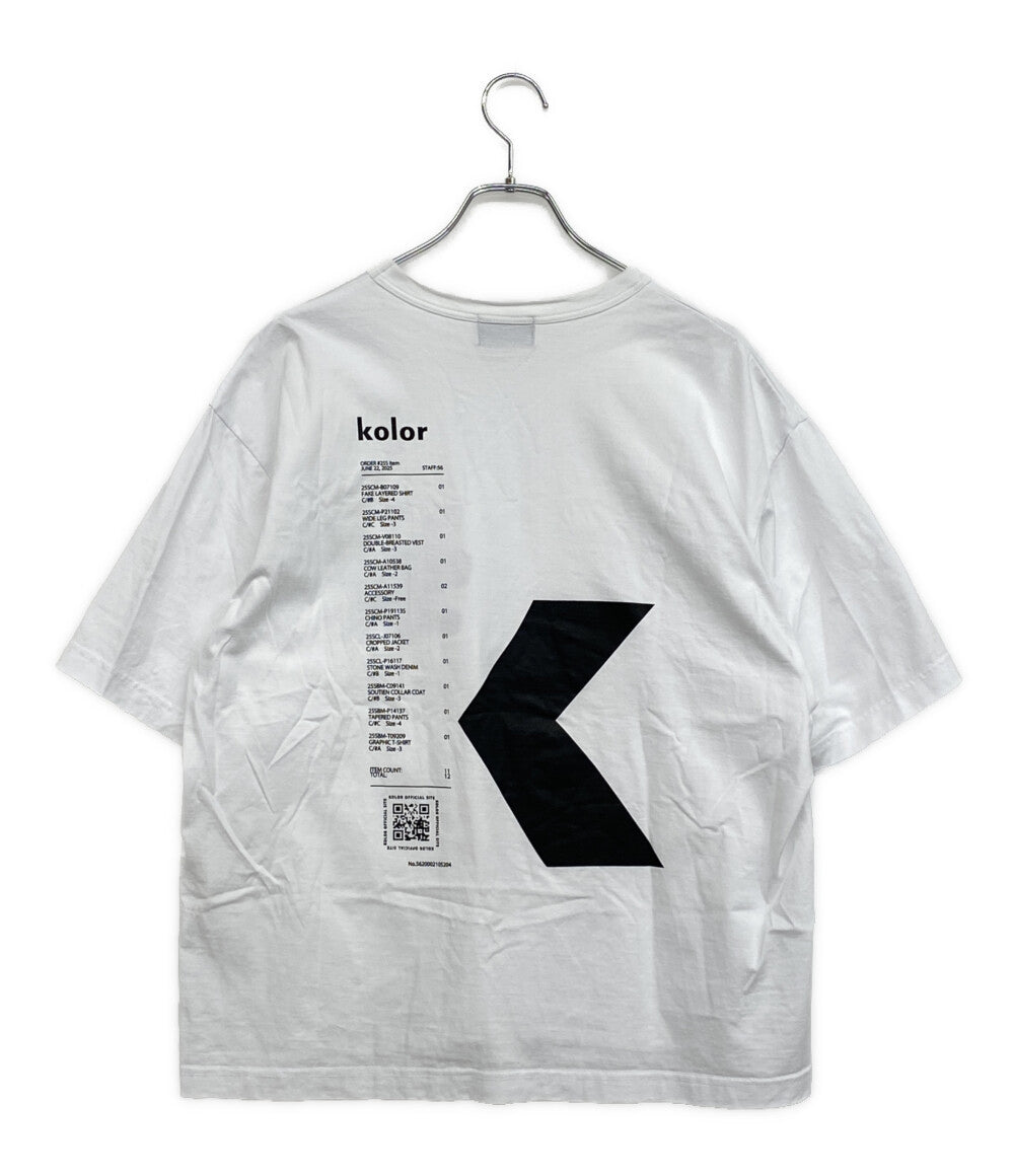 kolor 半袖Tシャツ グラフィックプリントTEE 25SS 25SCM-T11208