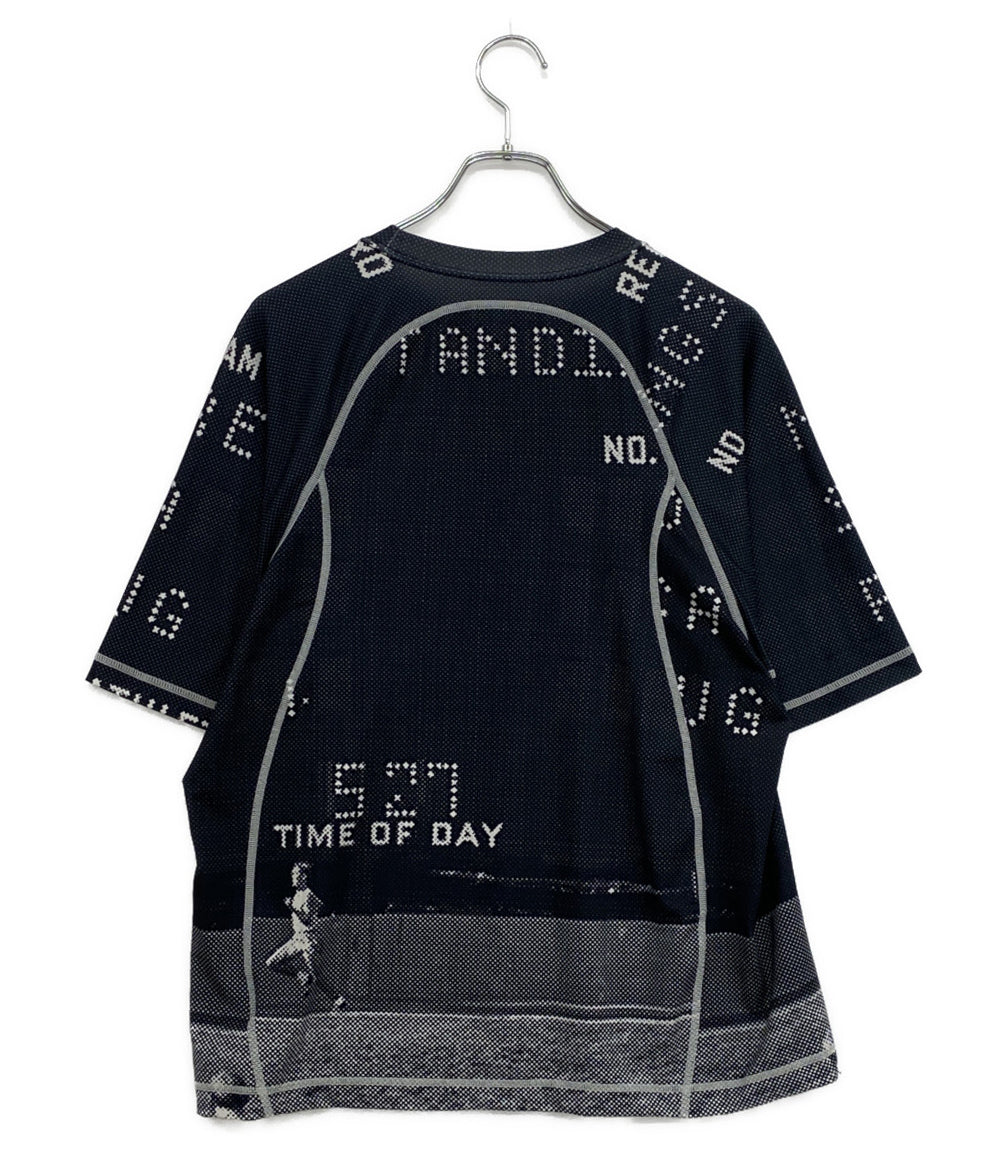美品 STUSSY×NIKE ナイキ 半袖Ｔシャツ UV Crew Black NESSE342 メンズ SIZE S ステューシー