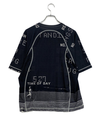美品 STUSSY×NIKE ナイキ 半袖Ｔシャツ UV Crew Black NESSE342 メンズ SIZE S ステューシー