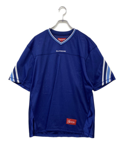 Supreme 半袖メッシュシャツ JACQUARD RIB FOOTBALL JERSEY 24ss メンズ SIZE M シュプリーム