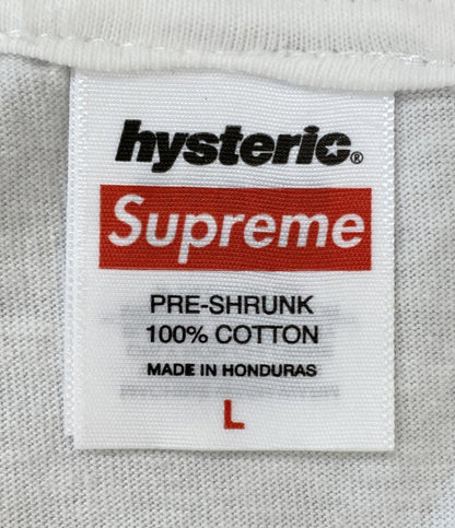 Supreme×HYSTERIC GLAMOUR ヒステリックグラマー 半袖Ｔシャツ Pin Up Tee WHITE 24FW メンズ SIZE L シュプリーム