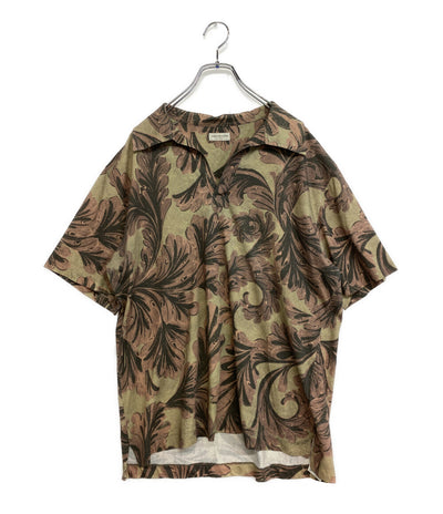 DRIES VAN NOTEN ボタニカル柄スキッパーポロシャツ 2057790 メンズ SIZE XL ドリスヴァンノッテン