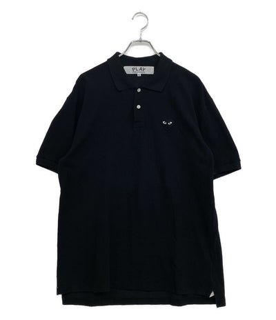 PLAY COMME des GARCONS ポロシャツ ロゴワッペン 25年モデル AX-T066 メンズ SIZE XXL プレイコムデギャルソン