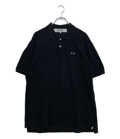 PLAY COMME des GARCONS ポロシャツ ロゴワッペン 25年モデル AX-T066 メンズ SIZE XXL プレイコムデギャルソン