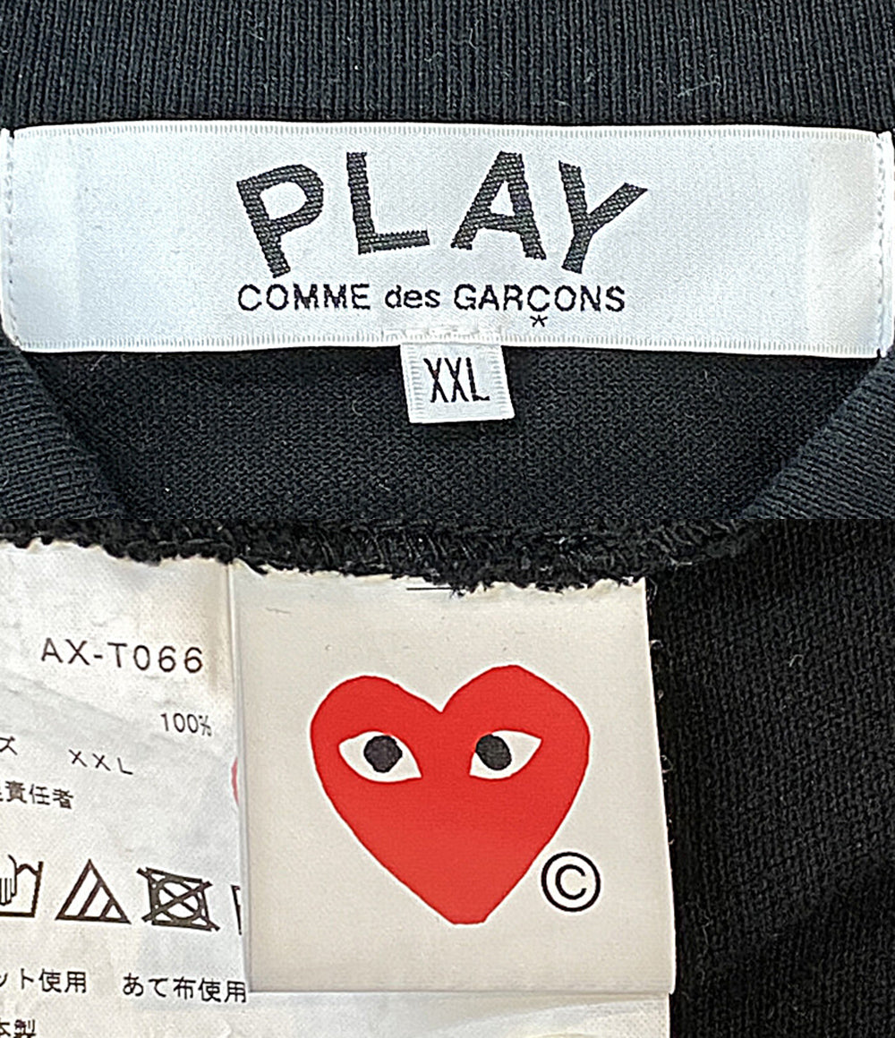 PLAY COMME des GARCONS ポロシャツ ロゴワッペン 25年モデル AX-T066 メンズ SIZE XXL プレイコムデギャルソン