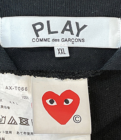 PLAY COMME des GARCONS ポロシャツ ロゴワッペン 25年モデル AX-T066 メンズ SIZE XXL プレイコムデギャルソン