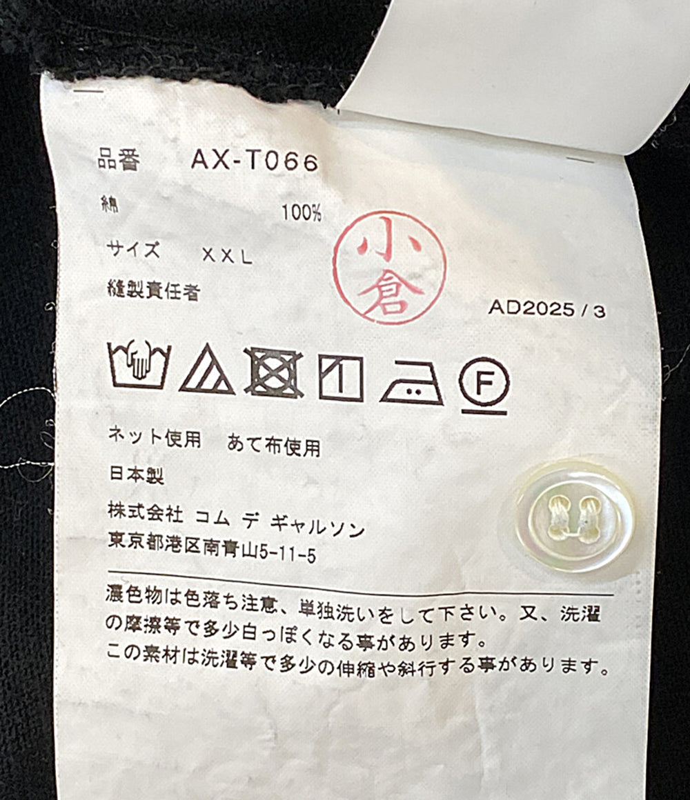 PLAY COMME des GARCONS ポロシャツ ロゴワッペン 25年モデル AX-T066 メンズ SIZE XXL プレイコムデギャルソン