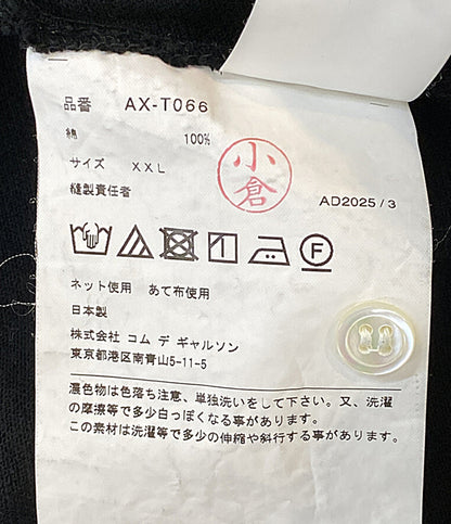 PLAY COMME des GARCONS ポロシャツ ロゴワッペン 25年モデル AX-T066 メンズ SIZE XXL プレイコムデギャルソン