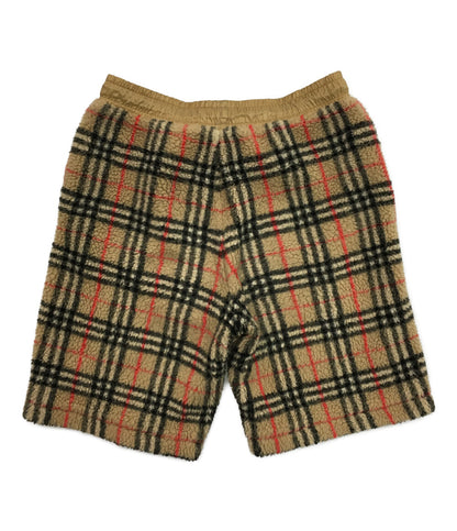 BURBERRY ノバチェックフリースショーツ メンズ SIZE S バーバリー