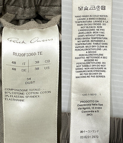 Rick owens ハーフパンツ BELA PODS DUST 20FW RU20F3360-TE メンズ SIZE 48 リックオウエンス