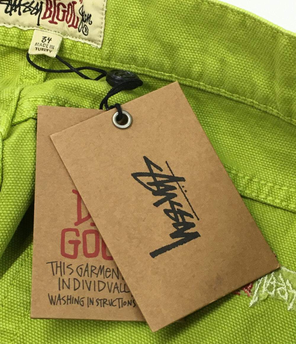 美品 STUSSY デニムショートパンツ Big Ol' Short Denim メンズ SIZE 34 ステューシー
