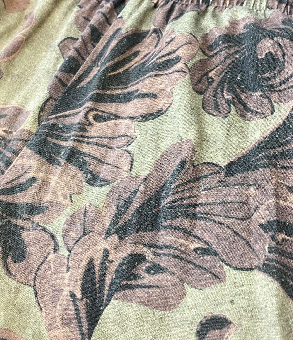 DRIES VAN NOTEN ボタニカル柄コットンショートパンツ 2057791 メンズ SIZE 50 ドリスヴァンノッテン