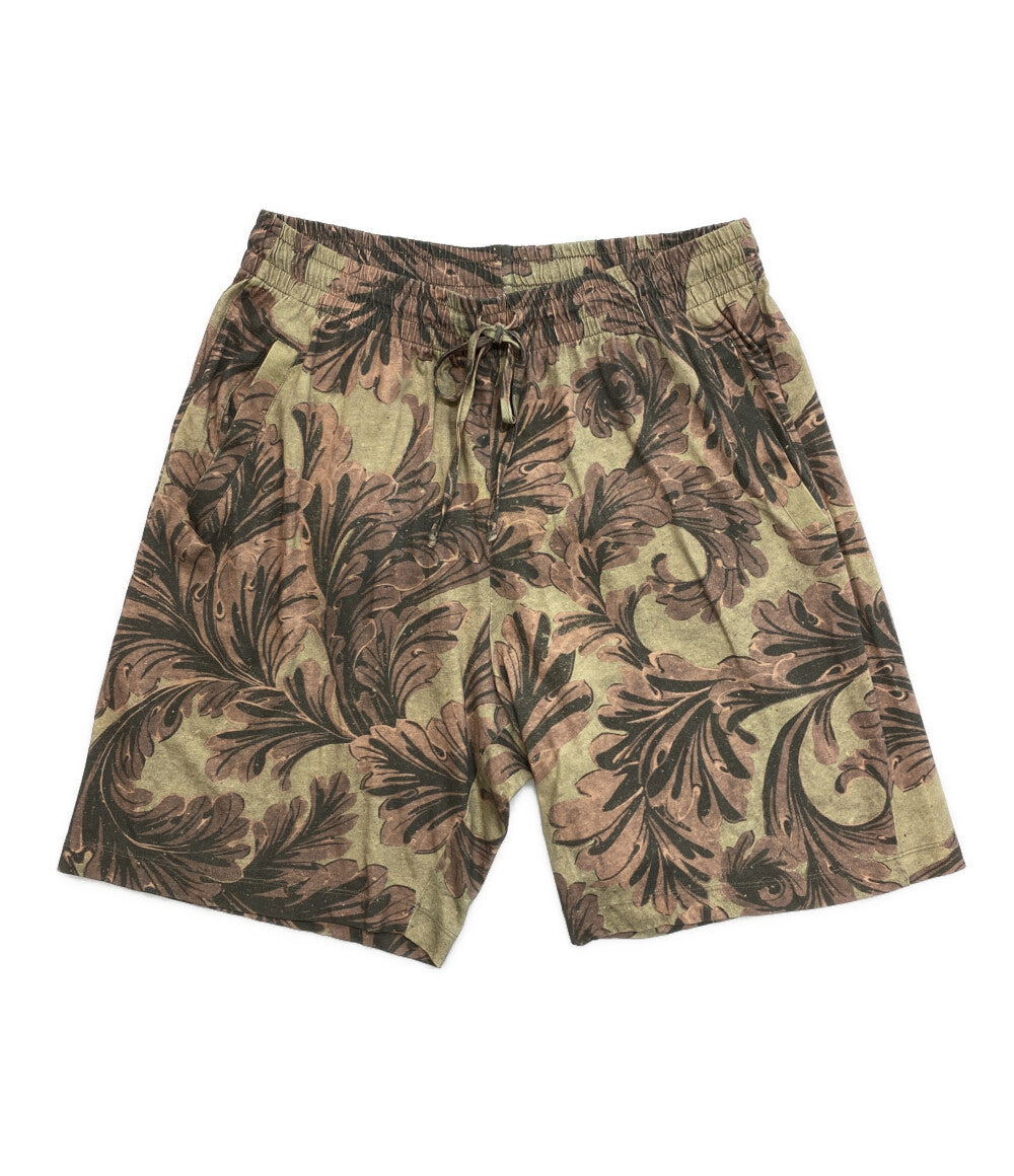 DRIES VAN NOTEN ボタニカル柄コットンショートパンツ 2057791 メンズ SIZE 50 ドリスヴァンノッテン