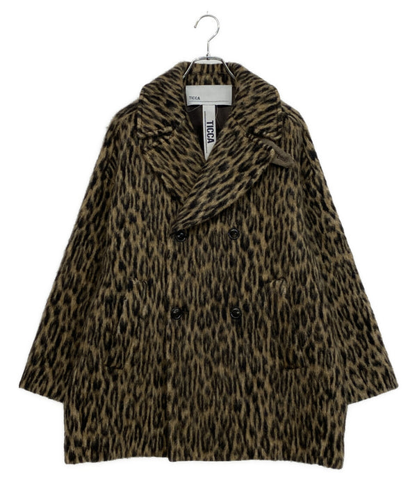 24AW TICCA/ティッカ レオパードシャギーピーコート 8701117534_1_600x.jpg?v=1762910165