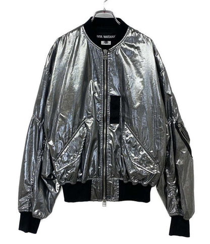 美品 JUNYA WATANABE メタリックボンバージャケット 25SS レディース SIZE S ジュンヤワタナベ
