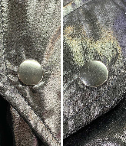 美品 JUNYA WATANABE メタリックボンバージャケット 25SS レディース SIZE S ジュンヤワタナベ