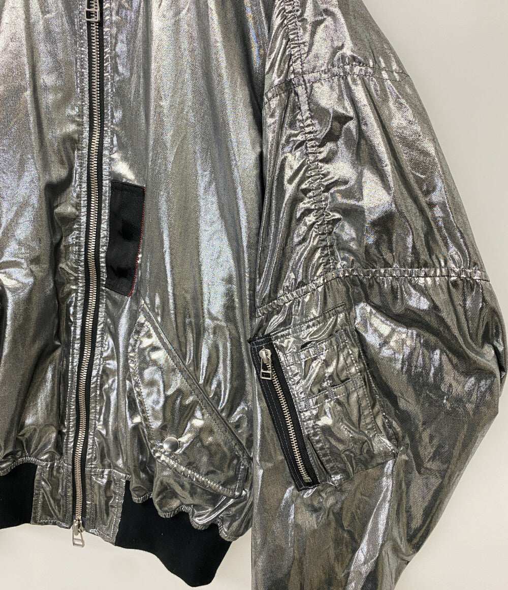 美品 JUNYA WATANABE メタリックボンバージャケット 25SS レディース SIZE S ジュンヤワタナベ