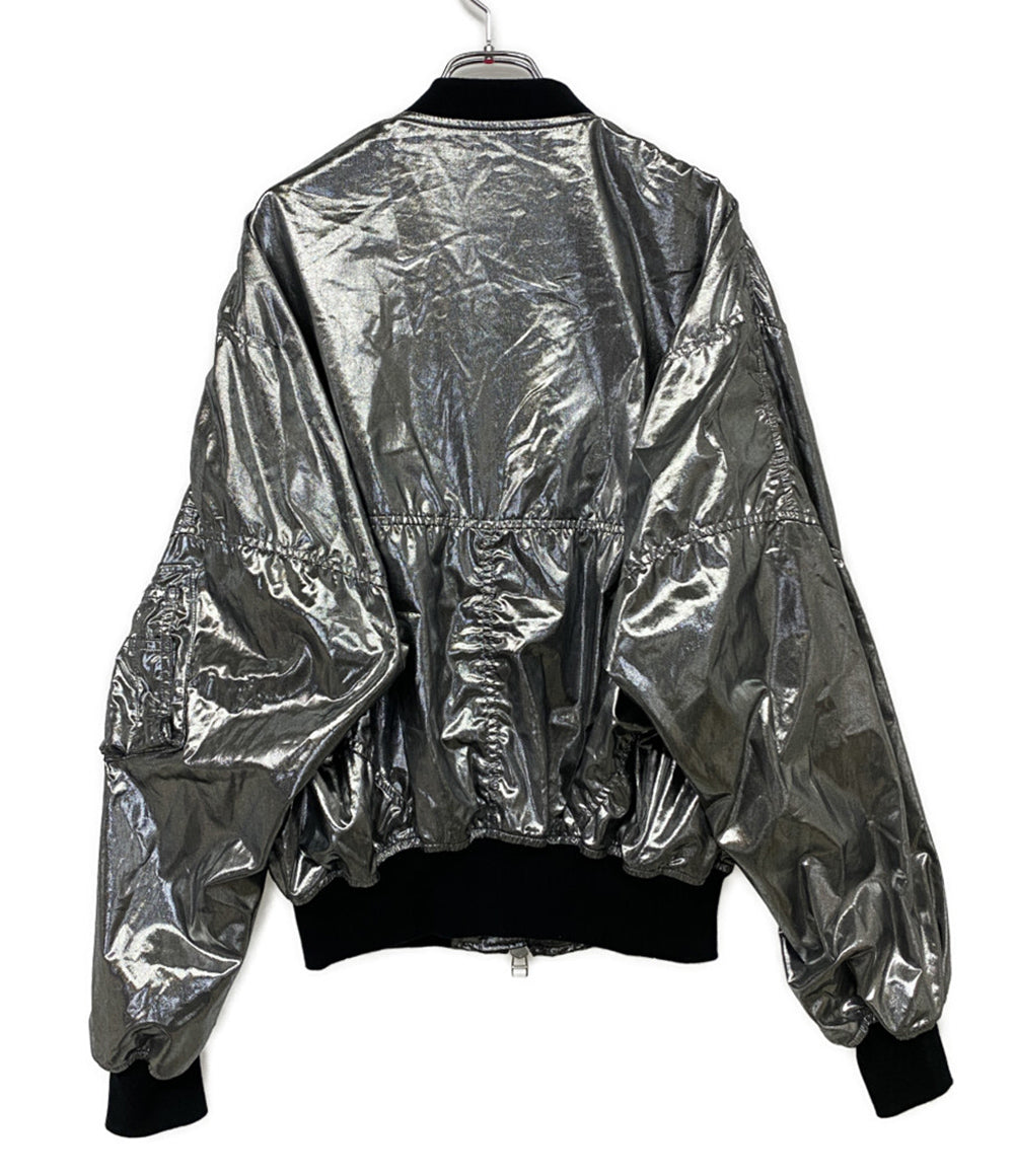 美品 JUNYA WATANABE メタリックボンバージャケット 25SS レディース SIZE S ジュンヤワタナベ