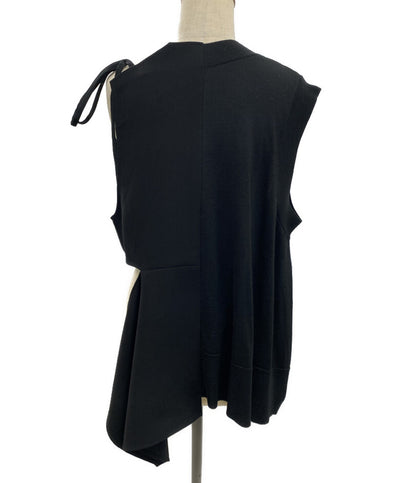 ENFOLD ベスト WOVEN KNIT VEST レディース SIZE 38 エンフォルド