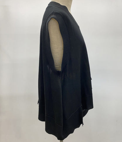 ENFOLD ベスト WOVEN KNIT VEST レディース SIZE 38 エンフォルド