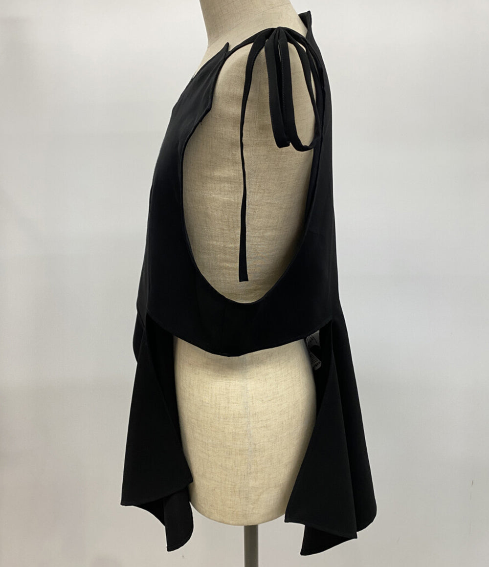 ENFOLD ベスト WOVEN KNIT VEST レディース SIZE 38 エンフォルド