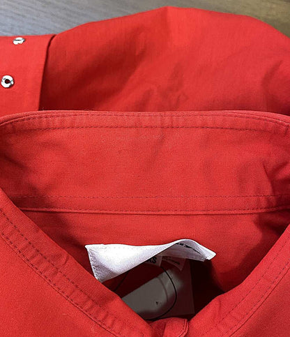 noir kei ninomiya 長袖シャツ 綿ブロード×チュールシャツ 25SS 3O-B001 レディース SIZE XS ノワールケイニノミヤ