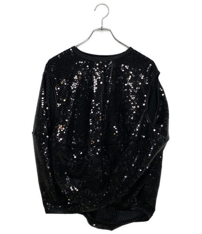 美品 JUNYA WATANABE スパンコールバルーンカットソー 25SS JO-T006 レディース SIZE S ジュンヤワタナベ