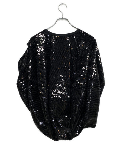 美品 JUNYA WATANABE スパンコールバルーンカットソー 25SS JO-T006 レディース SIZE S ジュンヤワタナベ