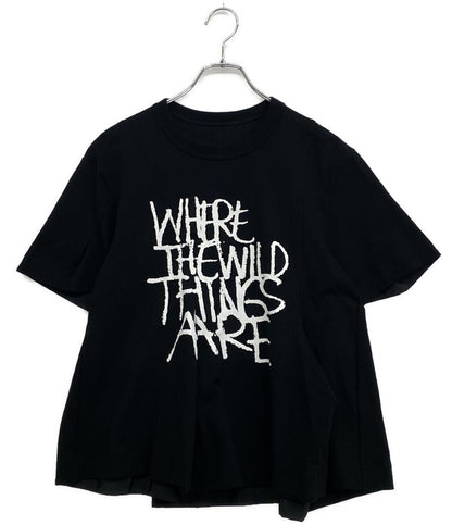 sacai 半袖Ｔシャツ WHERE THE WILD THINGS ARE TEE 25SS 25-08023 レディース SIZE 3 サカイ