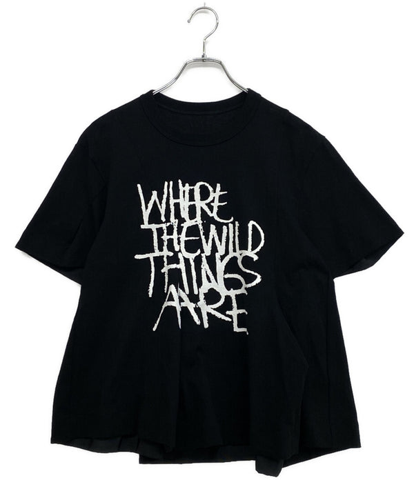 sacai 半袖Tシャツ WHERE THE WILD THINGS ARE TEE 25SS 25-08023