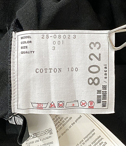 sacai 半袖Ｔシャツ WHERE THE WILD THINGS ARE TEE 25SS 25-08023 レディース SIZE 3 サカイ