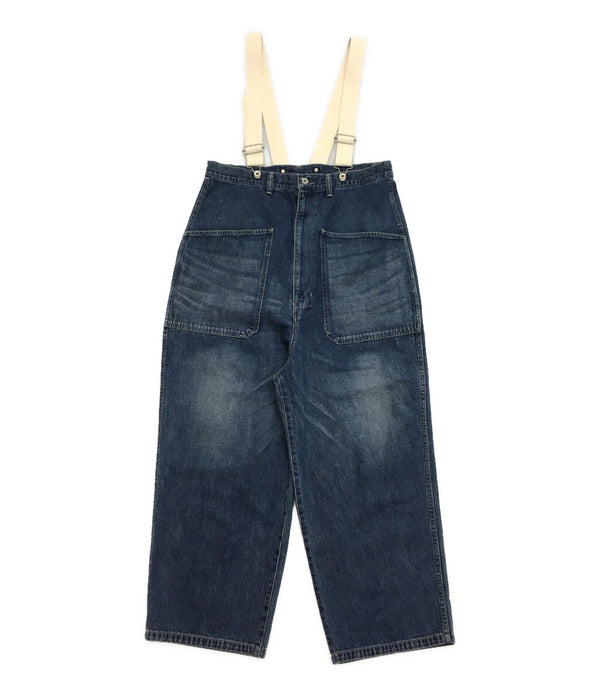 ジョンブルデニムオーバーサスペンダーパンツ Johnbull 0.5オンスデニムオーバーサスペンダーパンツ 24AW レディース