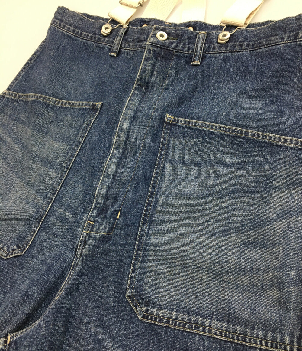 Johnbull 0.5オンスデニムオーバーサスペンダーパンツ 24AW レディース SIZE S ジョンブル